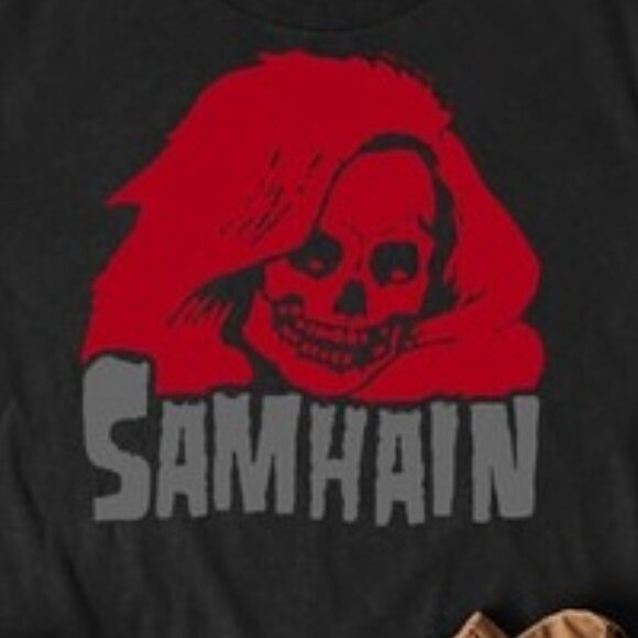 Samhain Band Graphic T-Shirt Danzig Metal Fan Gift Concert Rock Streetwear 05 - Picture 2 of 5